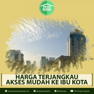 perumahan syariah di citayam kota depok baitul qolbi keunggulan 1