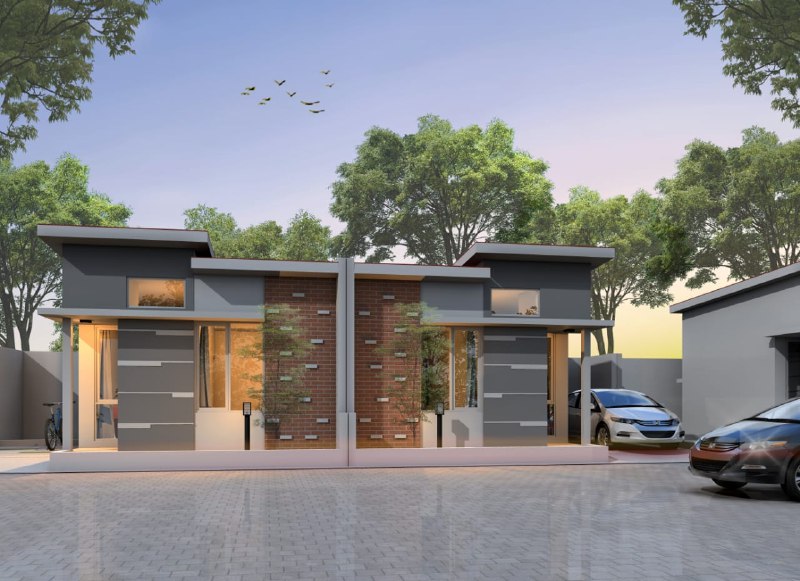 rumah syariah di pengasinan depok al ihsan 2 1 lantai