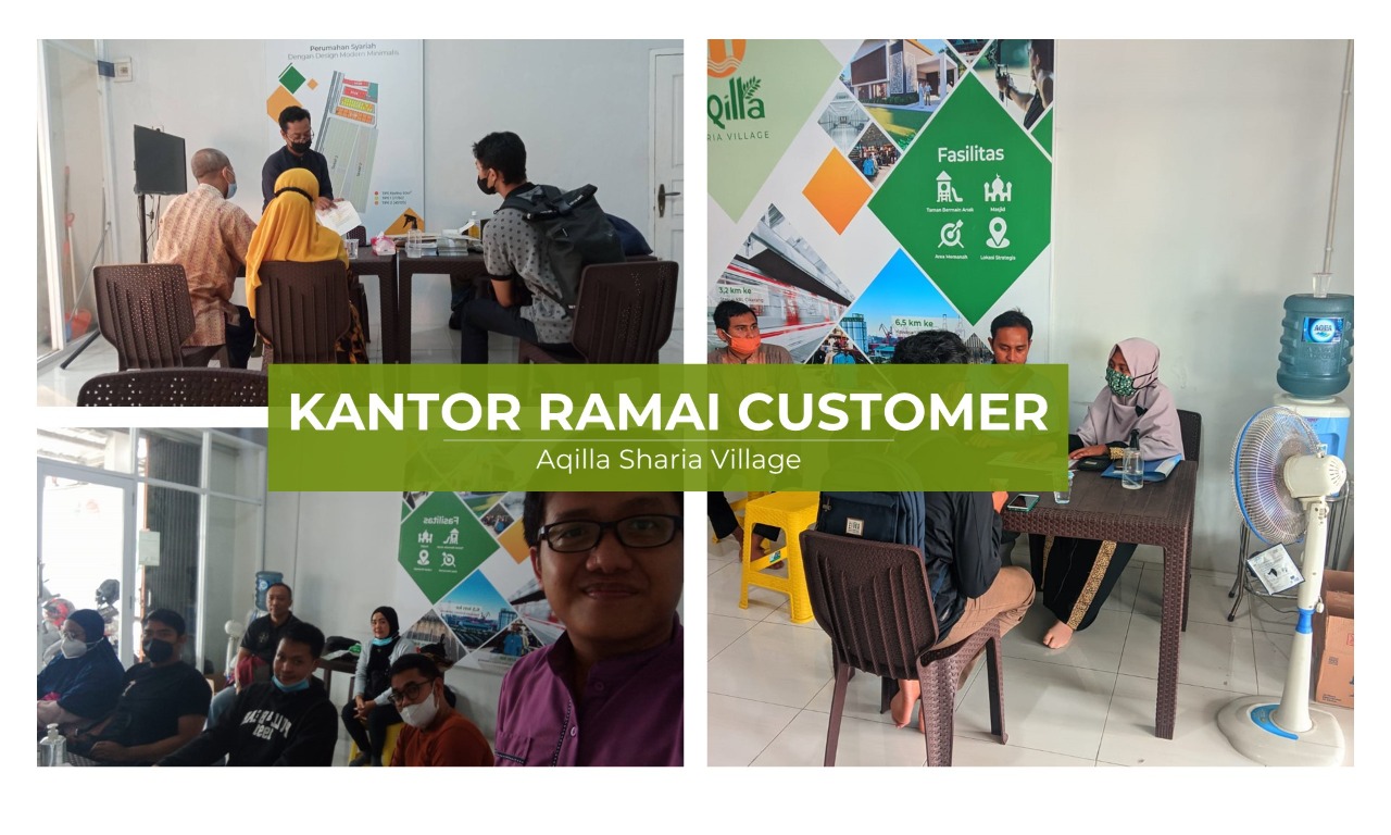 kantor asv ramai customer aqilla sharia village