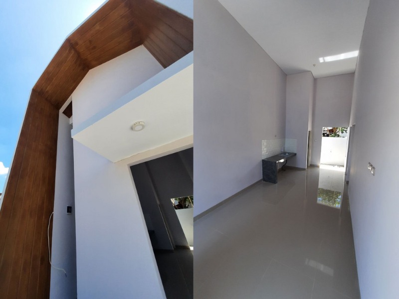 high ceiling tinggi 4,7meter rumah green madani tambun gmt 800x600