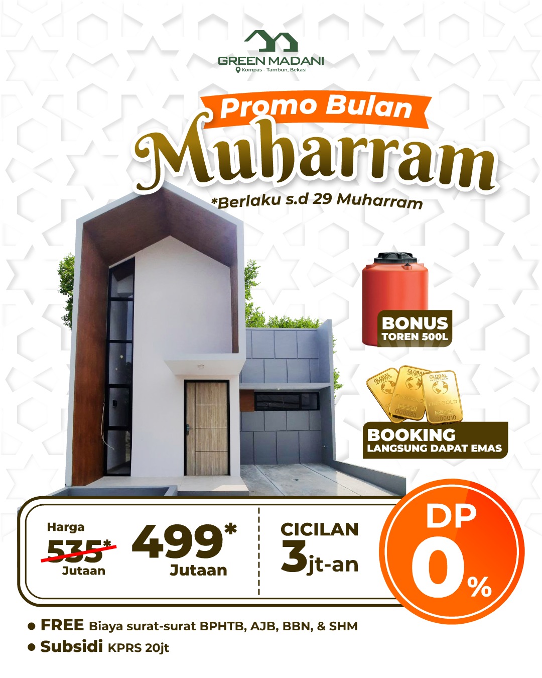 promo muharram green madani tambun gmt